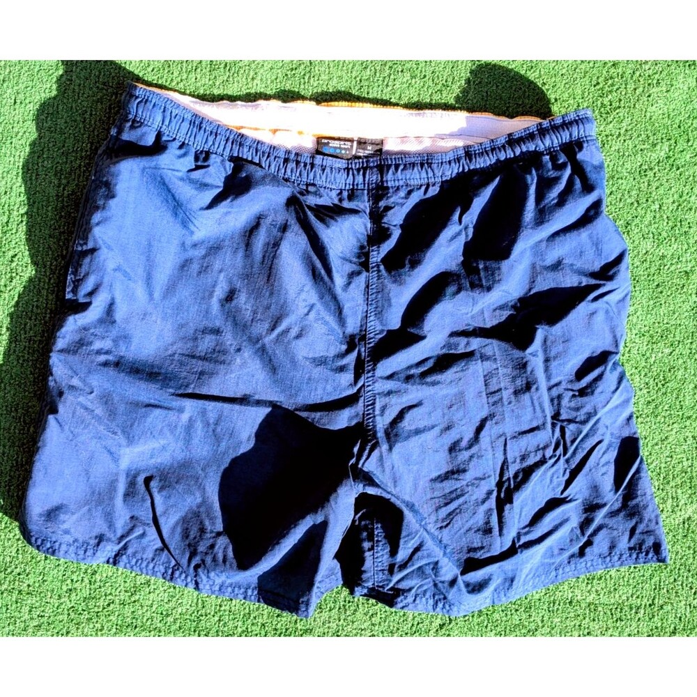Vintage PROSPIRIT Navy Nylon/Poly Swim Trunks/Board Shorts Men's Size Medium GUC